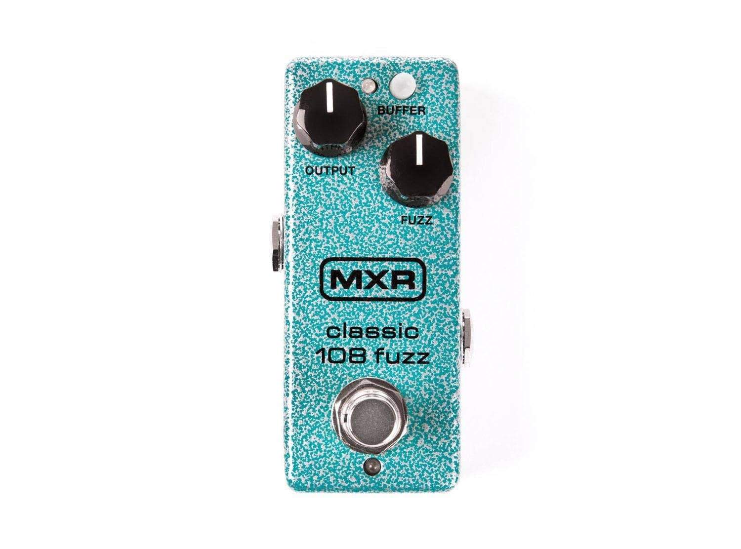 Pedal Fuzz MXR M296 Classic 108 Fuzz Mini: Som Clássico e Compacto para Sua Guitarra