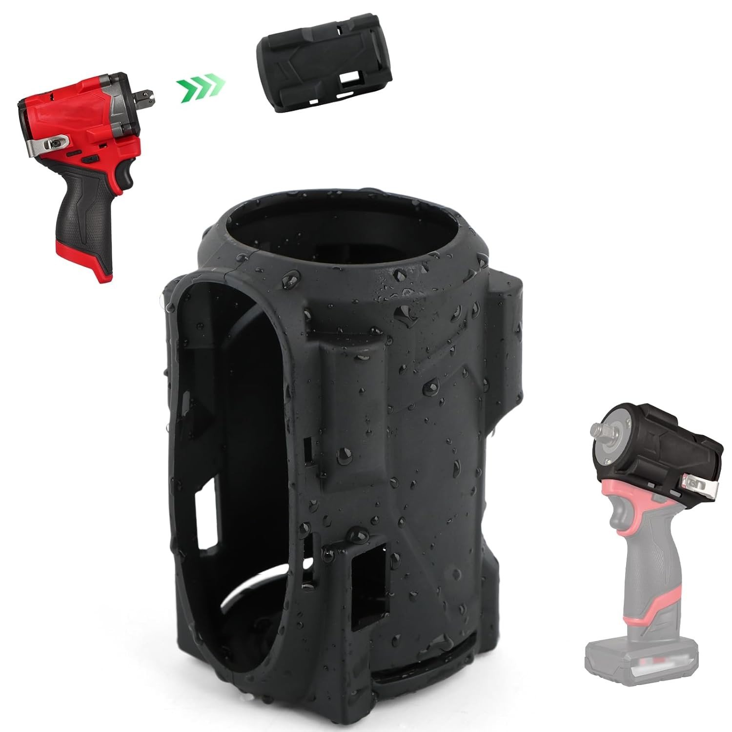 Bota Protetora Milwaukee M12 49-16-2563: Proteção Essencial para sua Chave de Impacto