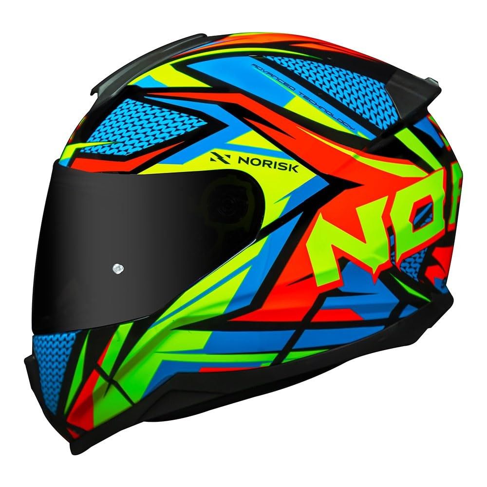 Capacete Norisk Razor Sharp Amarelo: Segurança e Estilo para Sua Pilotagem