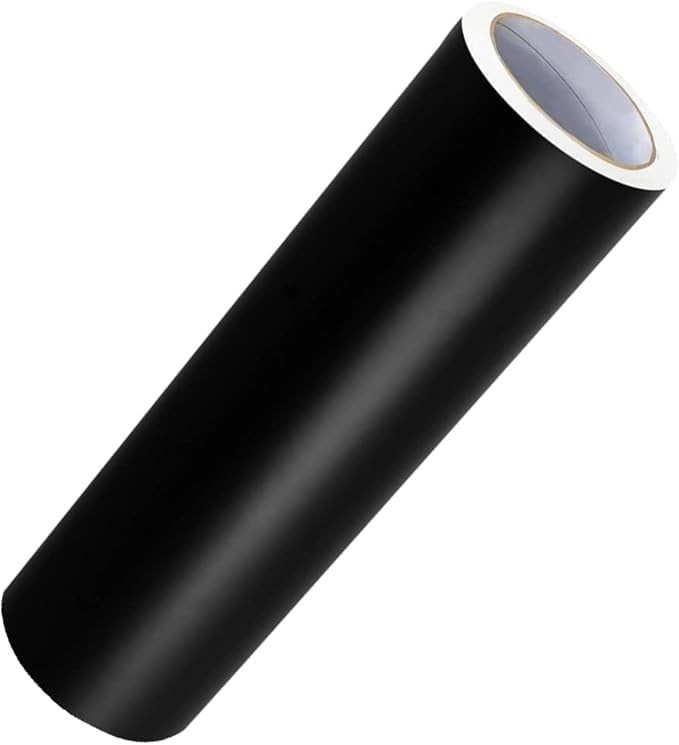 Adesivo Vinil Envelopamento para Geladeira Preto Fosco 6x1m - Transforme sua cozinha com estilo