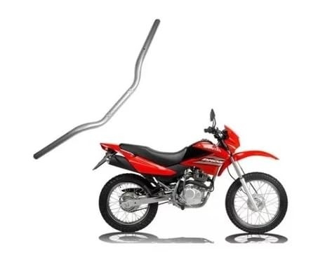 Guidão Bros 125/150 Prata 1,5mm: Estilo e Performance para Sua Moto