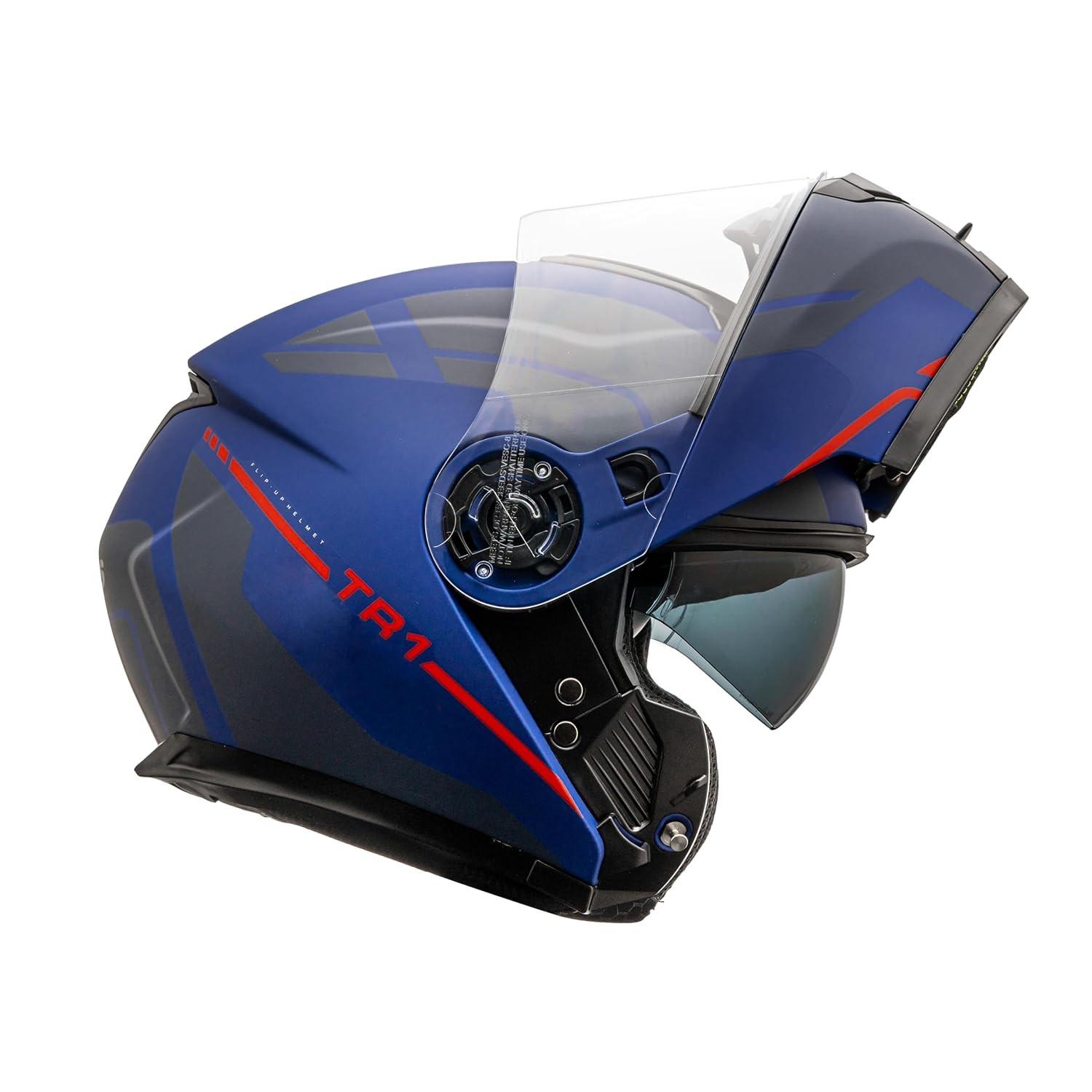 Capacete Robocop Peels TR1 Control Azul: Segurança e Estilo para Sua Moto