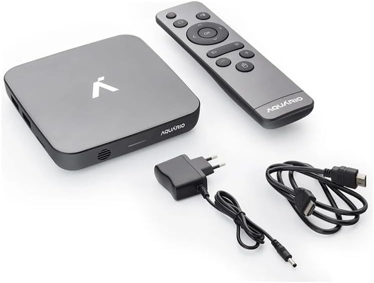 Smart TV Box Aquário STV-3000 Plus: Sua TV Com Android 11, Wi-Fi Dual Band e Streaming Completo!