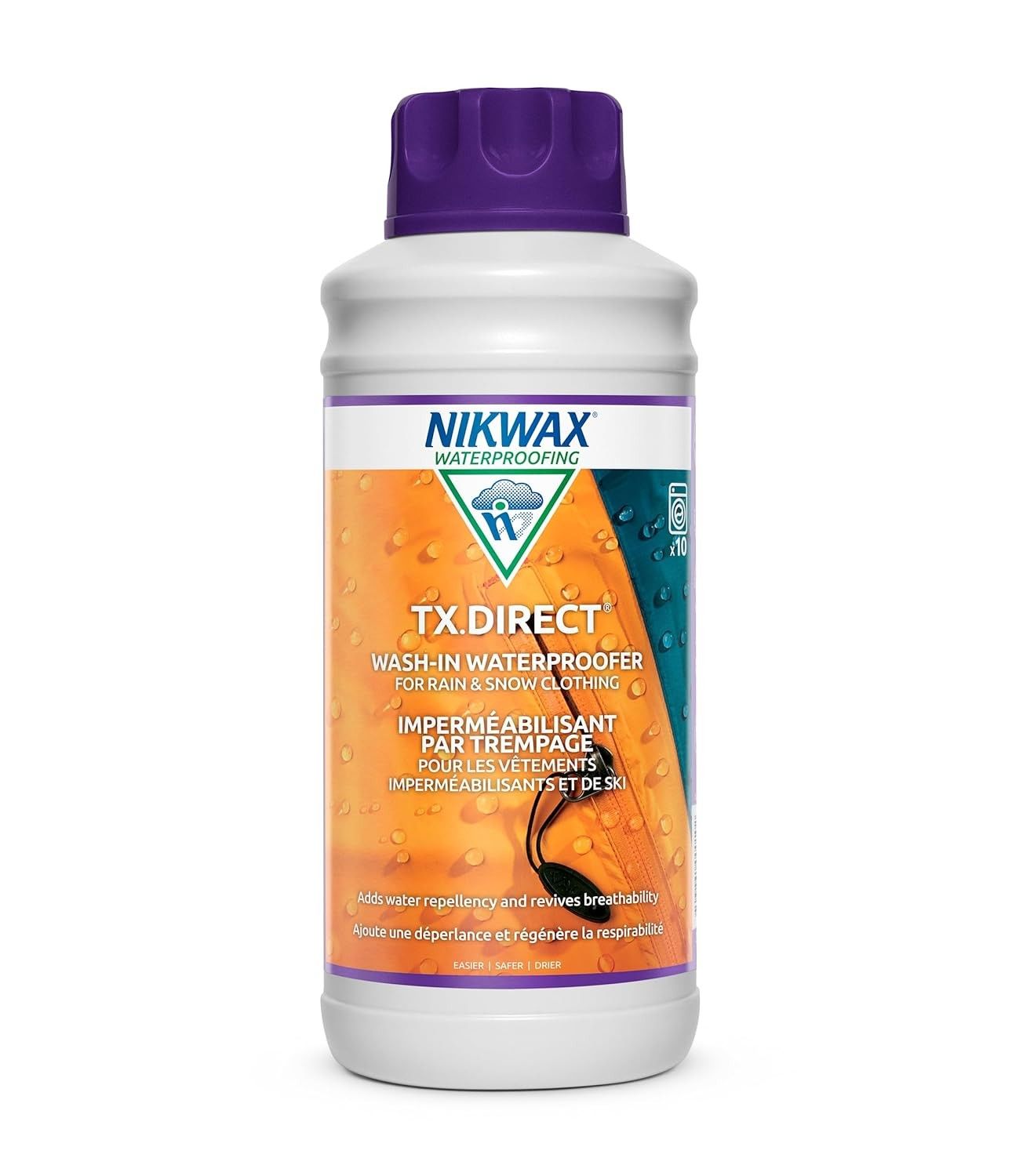 Nikwax TX.Direct 1000ml: Restaure a Impermeabilidade e Respirabilidade das Suas Roupas