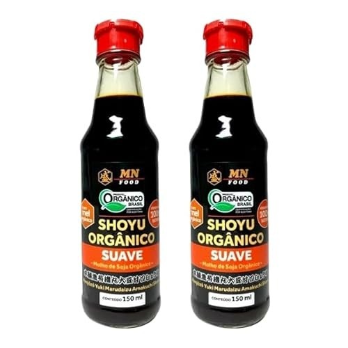 Kit 2X: Shoyu Ogânico Suave MN Food 150ml