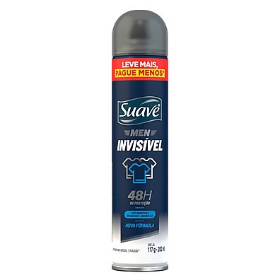 Suave Men Invisible: 48h de Proteção Sem Manchas