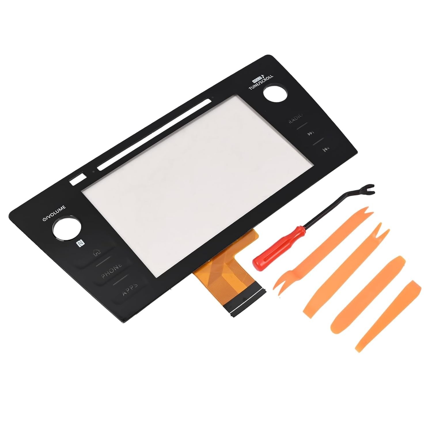 Tela Touchscreen Digitalizador 20.3cm para Subaru Legacy Outback 2018-2019 - Versão Telefone