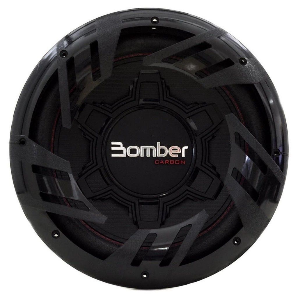 Subwoofer Bomber Carbon 12”: Grave Potente!