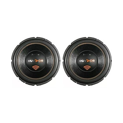 Subwoofer Bomber Outdoor 12”: Grave Potente!