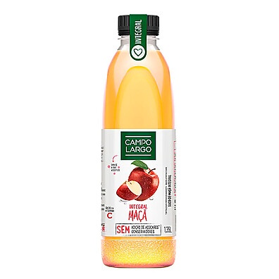 Suco de Maçã Integral Campo Largo: Sabor e Saúde!