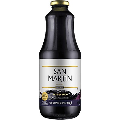 Suco Uva e Maçã San Martin 1L: Sabor e Saúde!