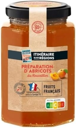 Geleia de Damasco Do Roussillon (Sul da França), Itineraire De Nos Regions, 315 G