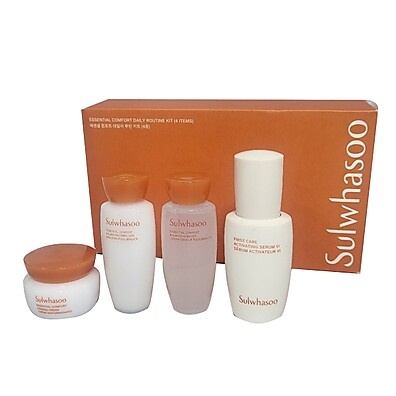 Sulwhasoo: Rotina Facial Completa (4 Passos)
