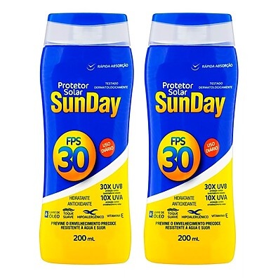Sunday FPS30: Proteção Solar em Dobro!