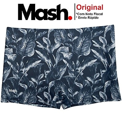 Sunga Boxer Floral com Proteção FPS 50+ - Conforto e Estilo na Praia