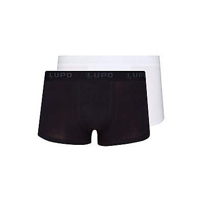 Sunga Lupo: Kit 2 Cuecas Algodão Conforto