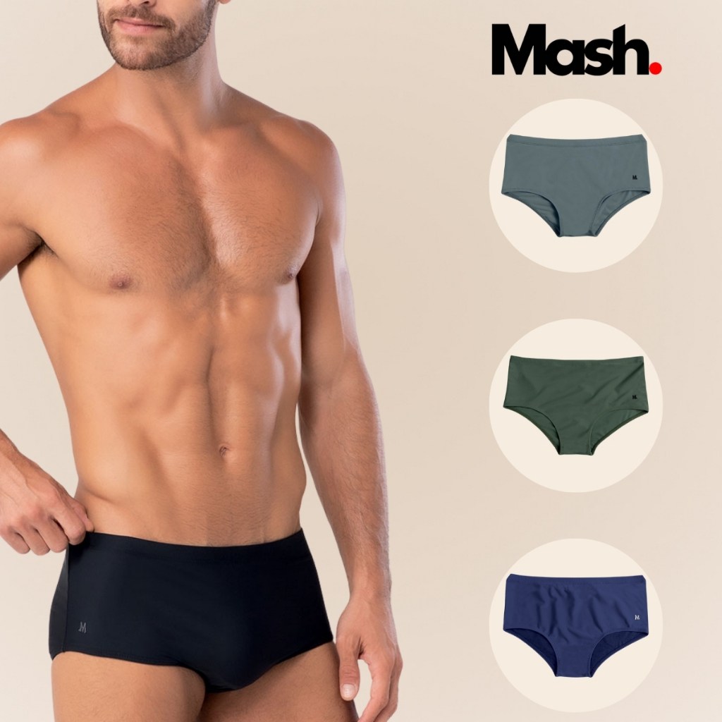 Sunga Masculina Comfort Lycra Xtra Life Praia e Piscina
