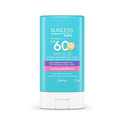Sunless Baby: Protetor Solar em Bastão FPS 60