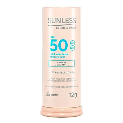 Sunless Stick FPS 50: Proteção e Base Bronze