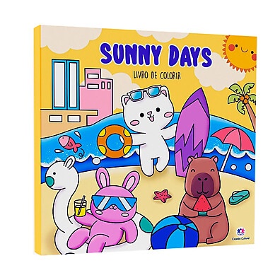 Sunny Days | Livro de Colorir – Diversão e Criatividade