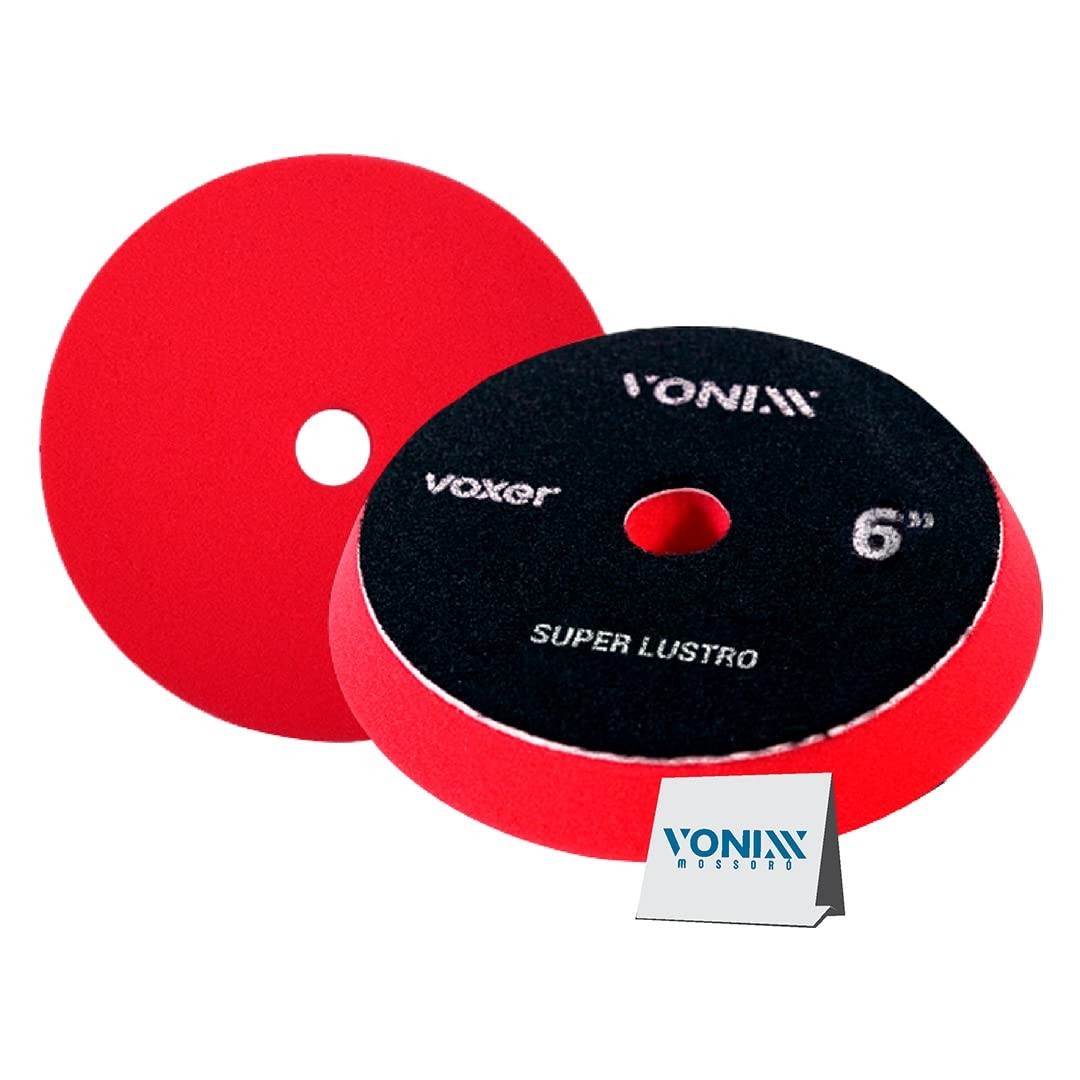 Boina Voxer Super Lustro Vermelha 6" - Acabamento Impecável