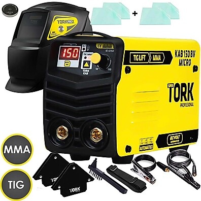 Super Combo Solda Inversora 150A + Kit Tork: Tudo que Você Precisa