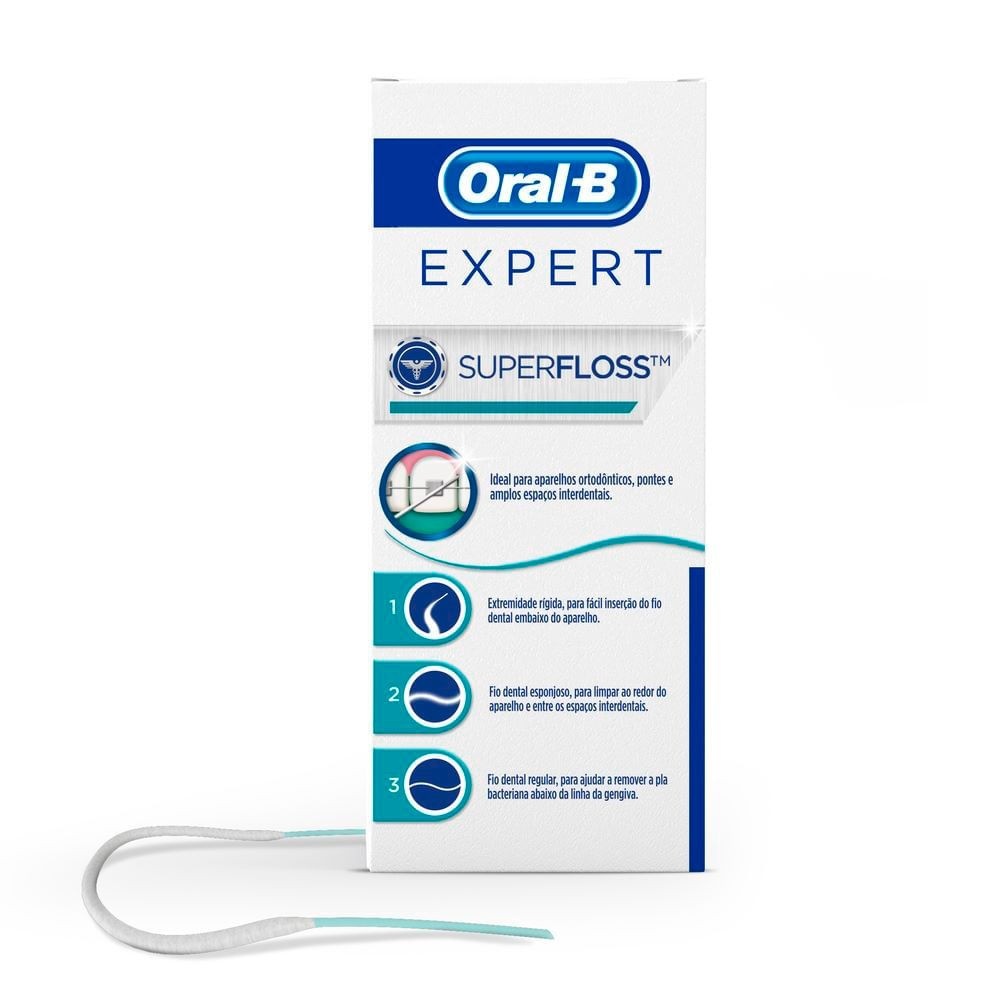 Super Floss Oral B: Limpeza Profunda para um Sorriso Saudável