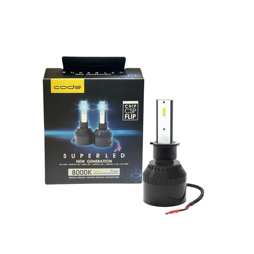 Super Led Code: Iluminação Automotiva 8000K