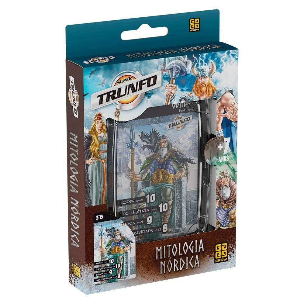 Super Trunfo Mitologia Nórdica: Desafie e Vença!