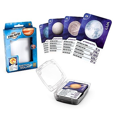 Super Trunfo Sistema Solar: Desvende o Universo!