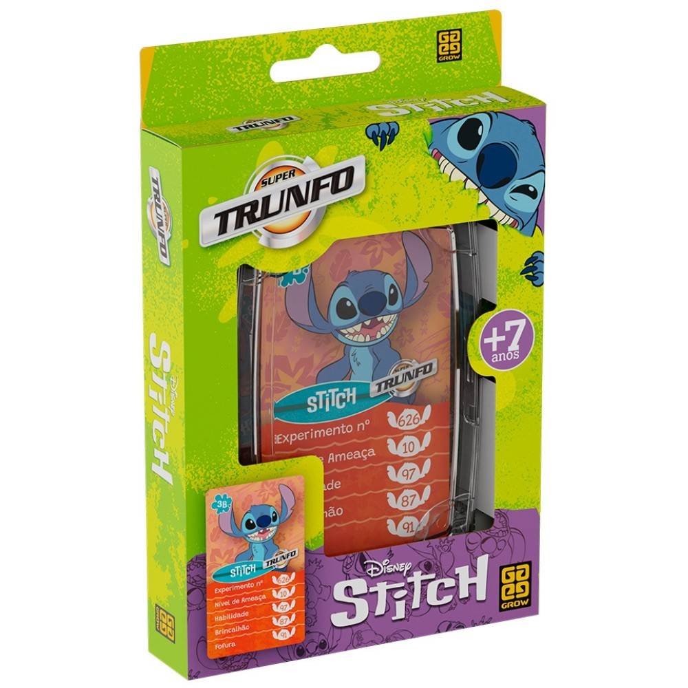 Super Trunfo Stitch: O Jogo de Cartas Disney!