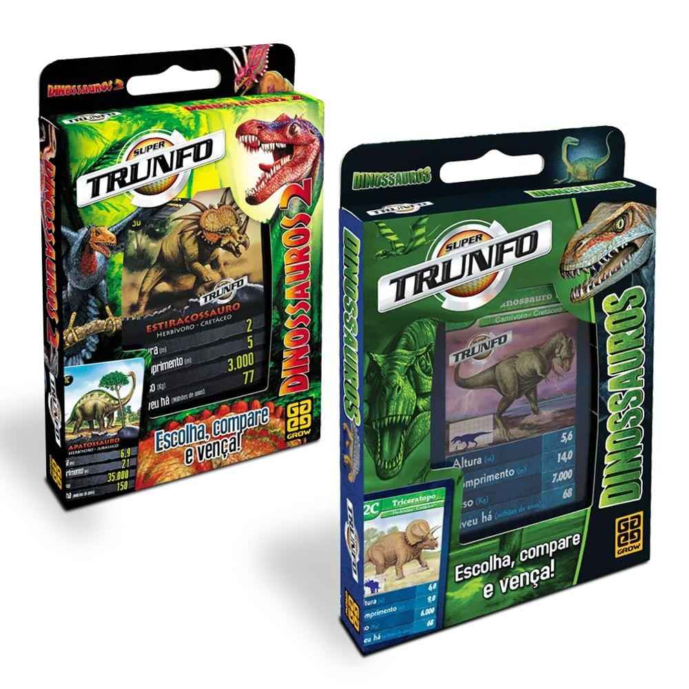 Super Trunfos Dinossauros: O Jogo de Cartas Imperdível!