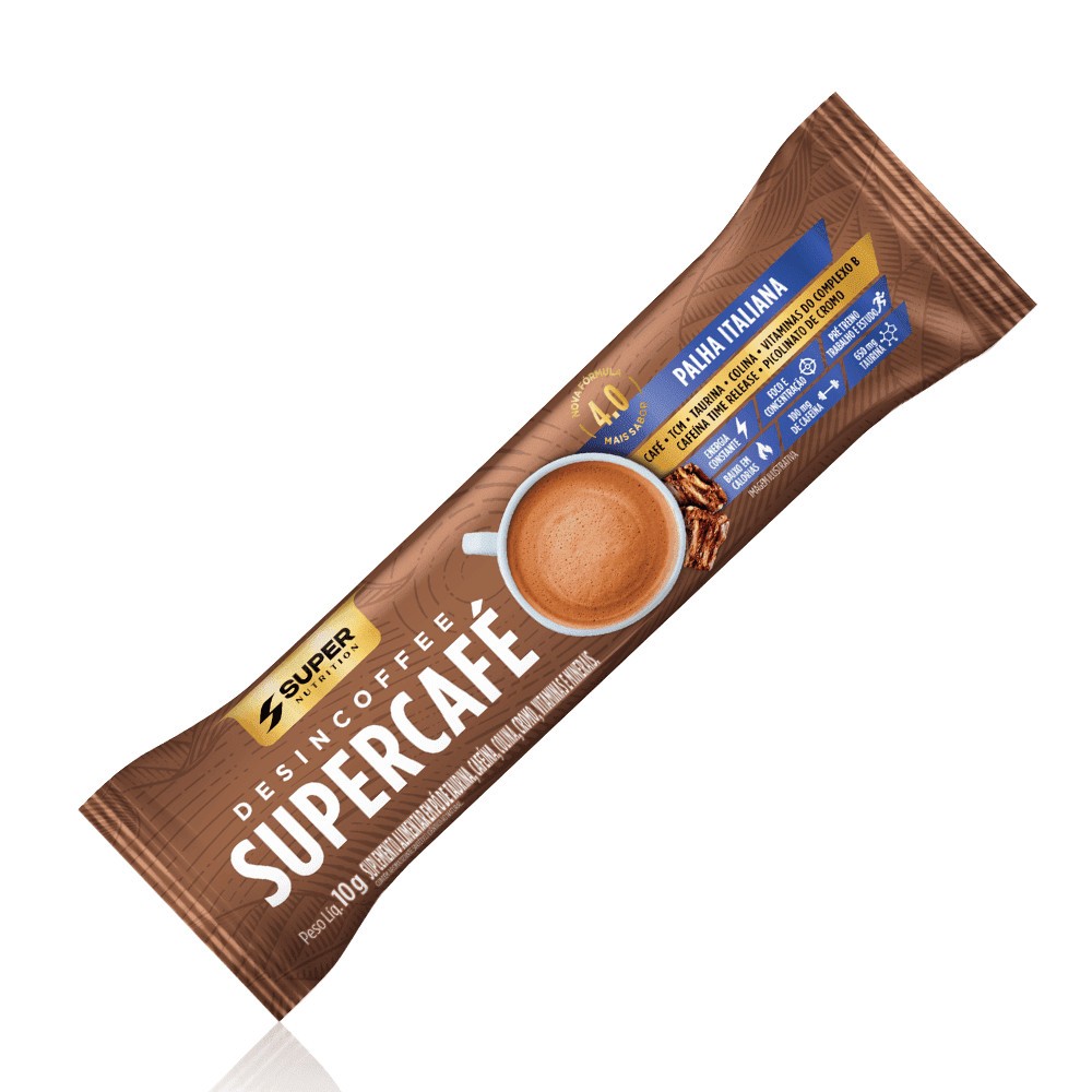 Supercafé Palha Italiana: Energia e Foco em 10g