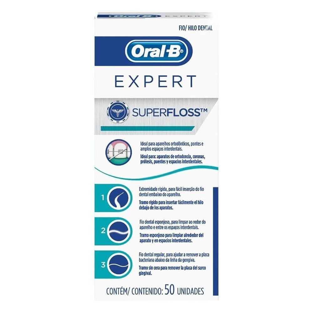 Superfloss Oral-B: Limpeza Profunda para um Sorriso Saudável