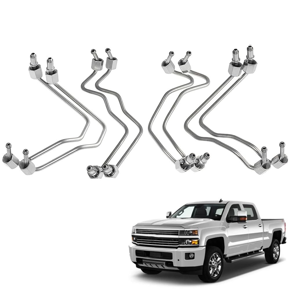 Kit 8 Linhas Injetor Combustível Duramax 6.6L LML Diesel (2011-2016) - Qualidade Superior