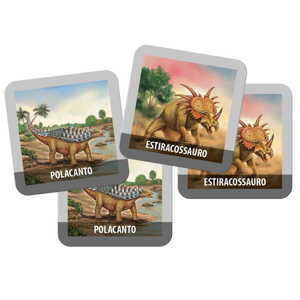 Supermemória Dinossauros: Teste sua Memória!
