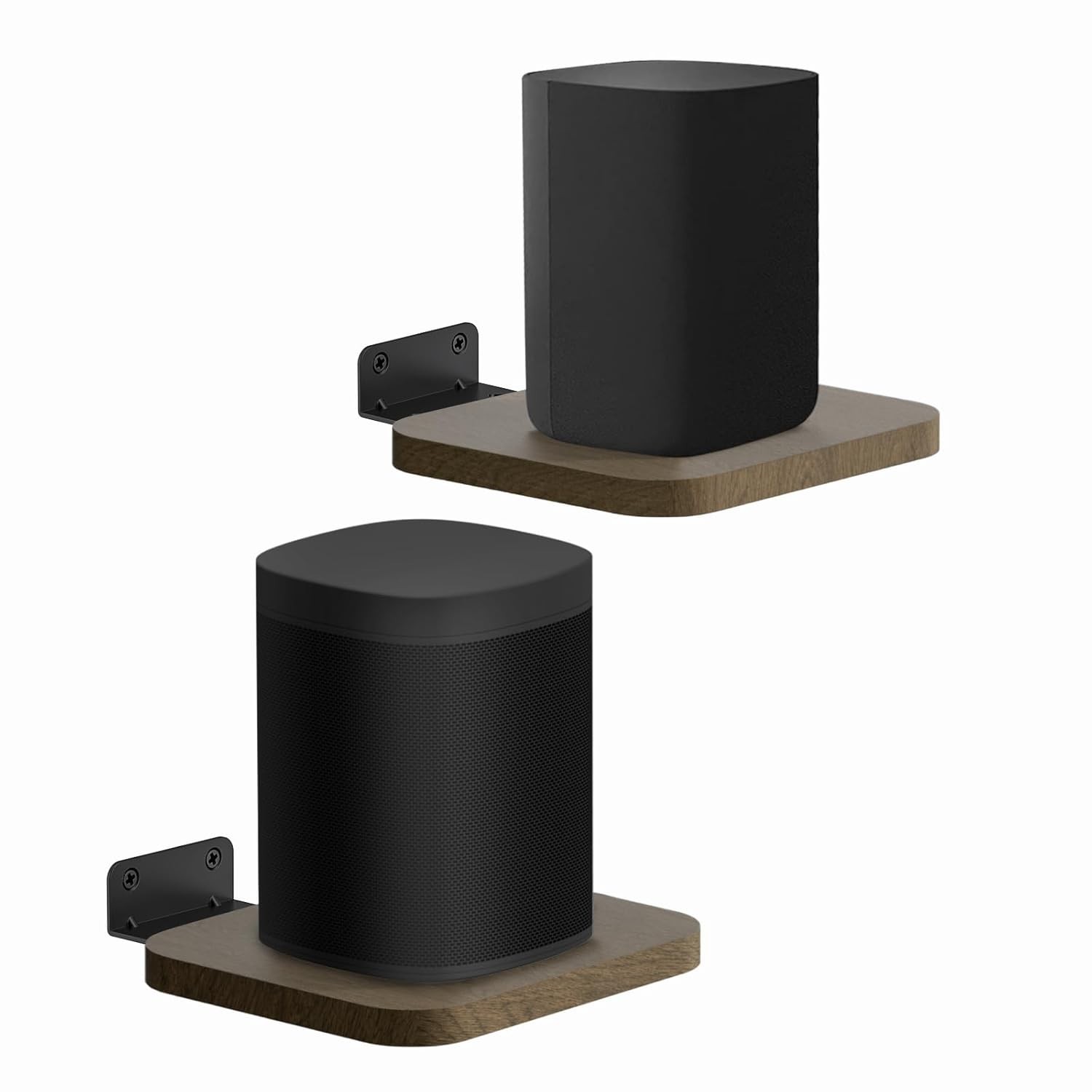 Prateleira Universal Aiweiwa para Caixas de Som Traseiras - Suporte de Parede Ajustável para Samsung, Sony, JBL e Mais