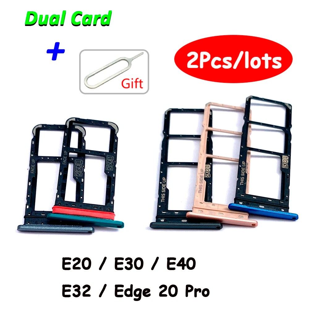 Suporte Bandeja Chip Motorola: E20, E30, E40 e Edge