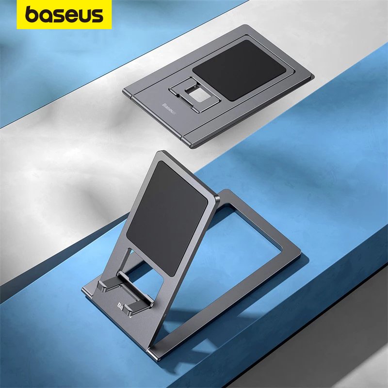 Suporte Baseus Dobrável: iPad, Laptop e Celular