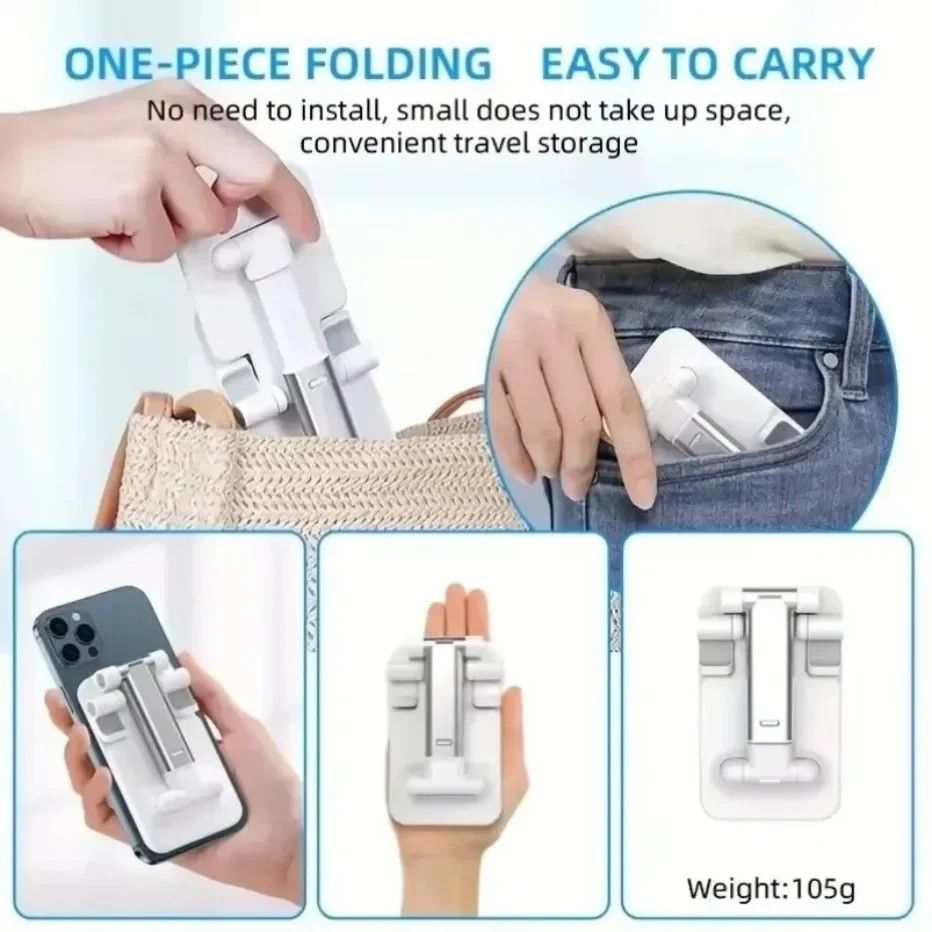 Suporte Celular Dobrável: Conforto e Praticidade!