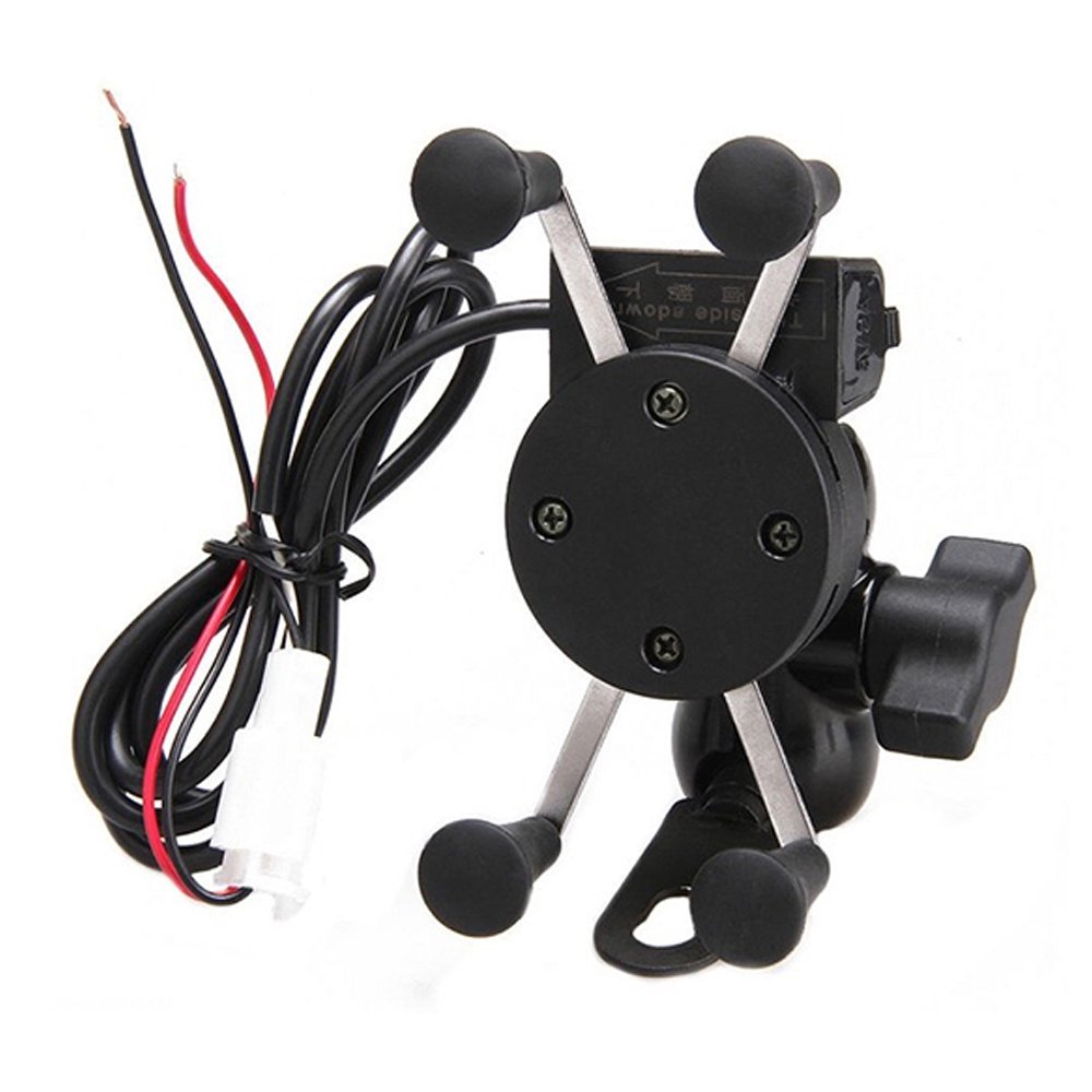 Suporte Celular Moto com Carregador USB – Stallion