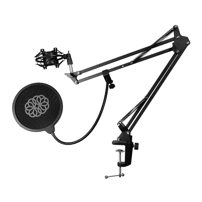 Suporte de Microfone Zinnia SMZ100: Áudio Impecável!