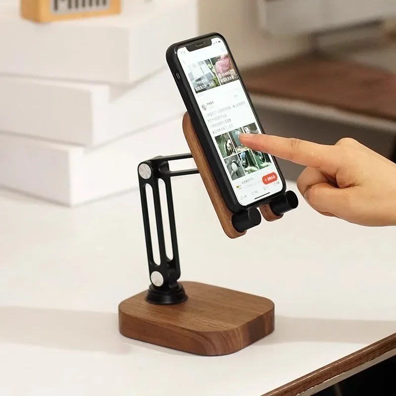 Suporte Dobrável Premium: Celular, Tablet e iPad