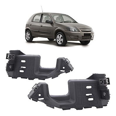 Suporte Guia Parachoque Dianteiro Celta 2008-2015 Preto: Alta Qualidade e Encaixe Perfeito