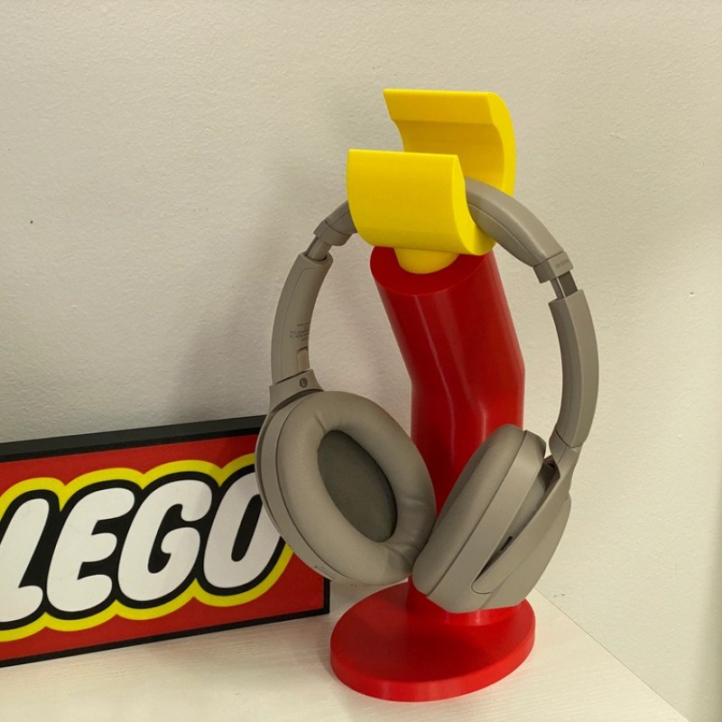 Suporte Headset Gamer LEGO: Estilo e Organização!