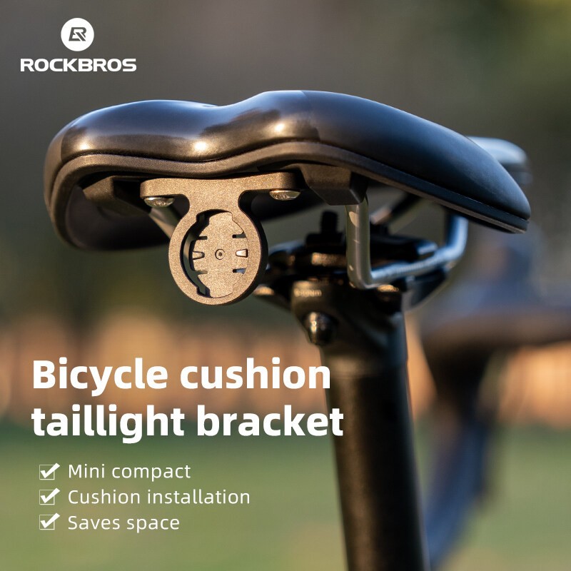 Suporte Luz Bike ROCKBROS: Fixe Fácil e Seguro!