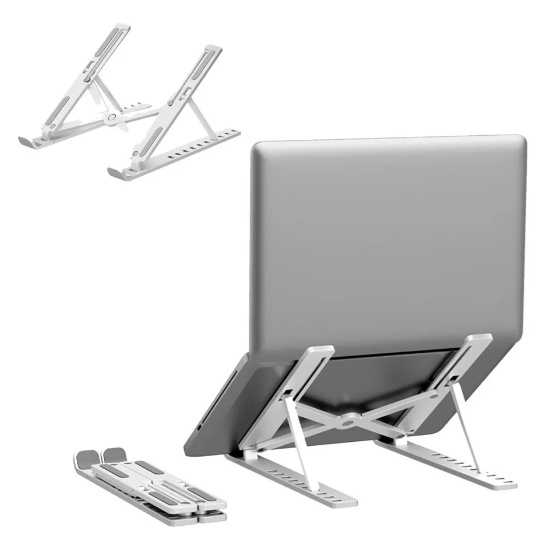 Suporte Notebook/Tablet: Conforto e Portabilidade 7 Níveis