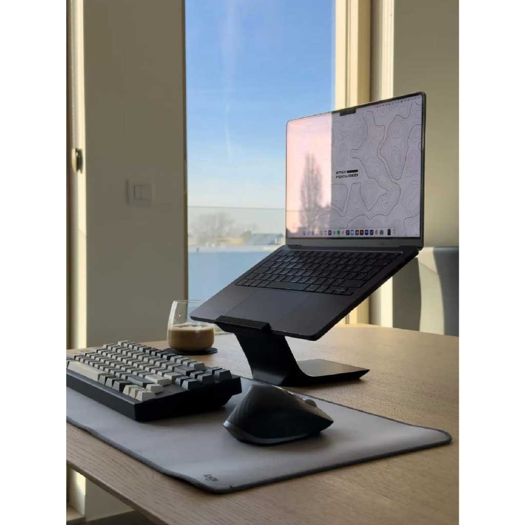 Suporte para Notebook Ergonômico e Ventilado – Leve e Ajustável