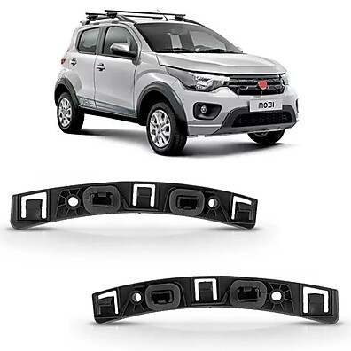 Suporte Parachoque Mobi: Guia Frontal Resistente