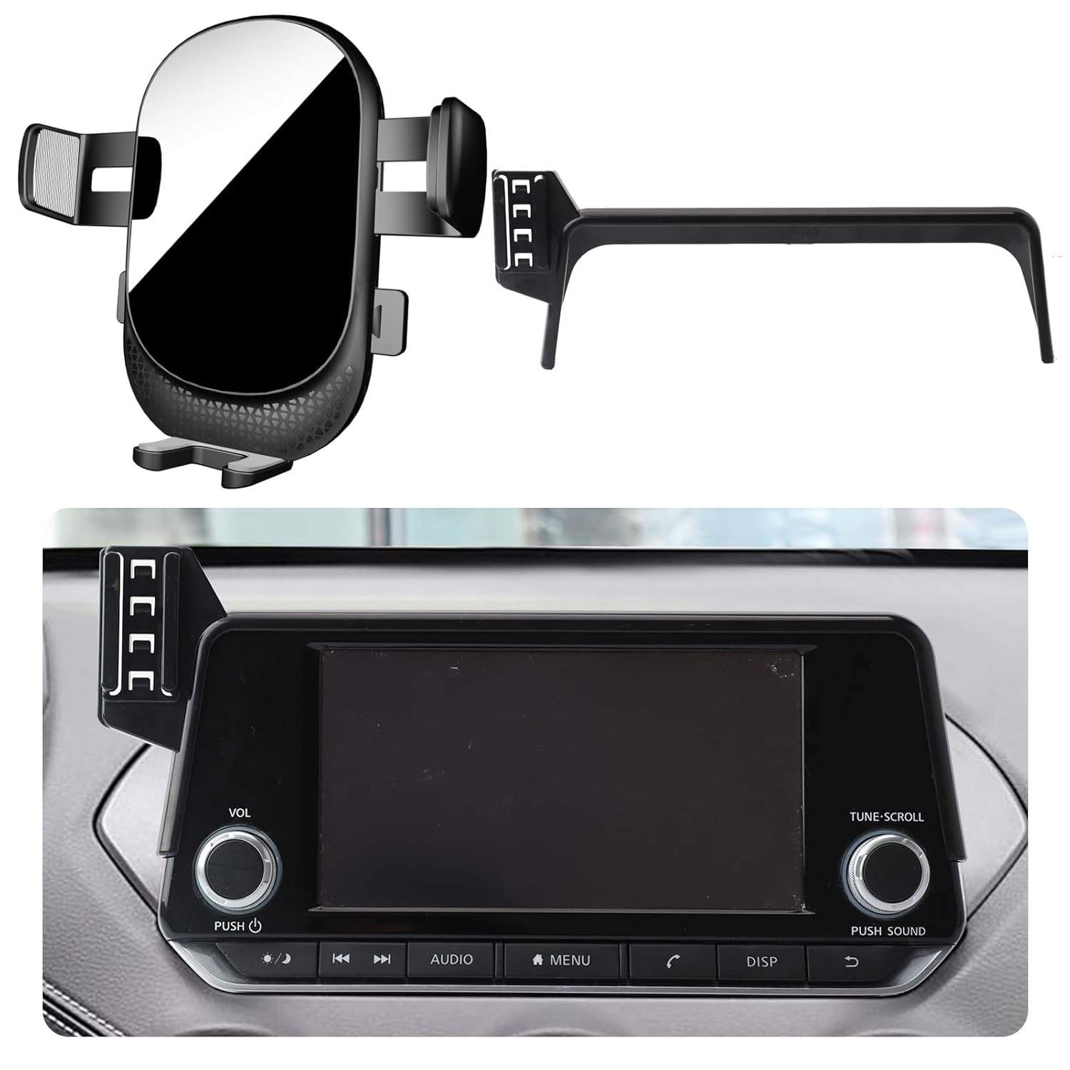 Suporte de Celular para Carro MikeHam: Ideal para Nissan Sentra/Altima (2020-2025) - Tela 7" | Segurança e Estabilidade